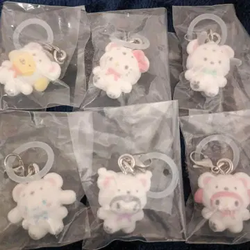 산리오 메지루시 액세서리 후와후와 스노우 컴플리트