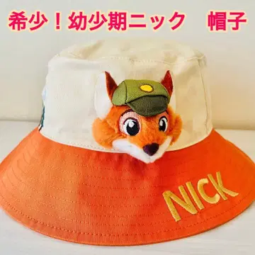 디즈니 주토피아 닉 모자 버킷햇 상하이 디즈니랜드