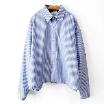 새상품급 25SS 완판템 프릭스스토어 멀티 스트라이프 숏 셔츠 루즈핏
