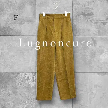 새상품급 르농큐르 팬츠 코듀로이 스트레이트 캐주얼 가을/겨울 브라운 M