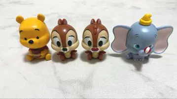 곰돌이 푸 칩 데일 덤보 4체 세트