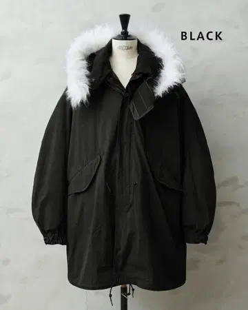 이번 시즌 waiper 구매 복각 M-65 피쉬테일 블랙 S 새상품