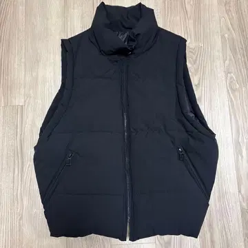 블랙 다운 베스트 M 사이즈 약 80cm