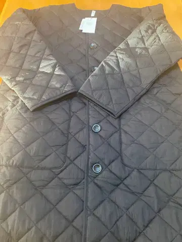 미사용 새상품 히요리 블랙 코트