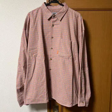 Keboz 체크 무늬 긴팔 셔츠 L 사이즈