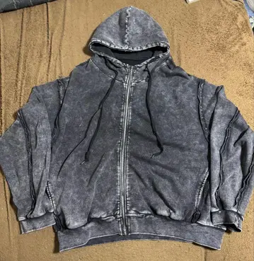 Spielio 더블 지퍼 후드티