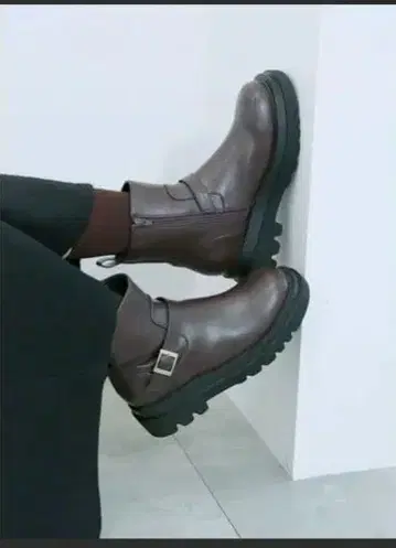 사만다 모스모스 블루 엔지니어 부츠 23.5