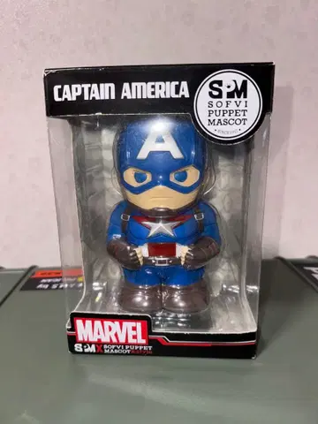 MARVEL 캡틴 아메리카 SOFVI 퍼펫 마스코트