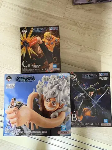 원피스 제일복권 미래섬 에그헤드 피규어 세트