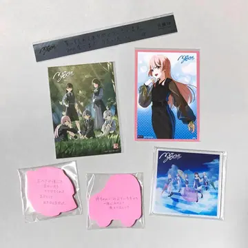 MyGO!!!!! CD 특전 세트 브로마이드, 메모지, 아크릴 코스터 외