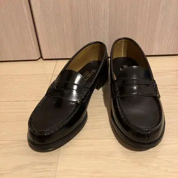 새상품 HARUTA 블랙 로퍼 일본제 24.5cm