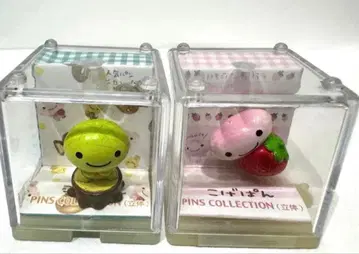 산엑스 코게빵 멜론빵 & 딸기빵 핀 배지 2002년제