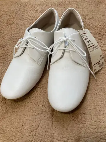 미사용 새상품 무인양품 피로를 줄이는 가죽 신발