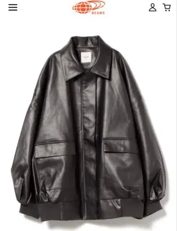 택 포함 새상품 블랙 가죽 자켓