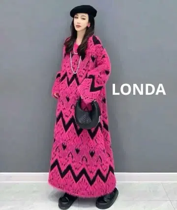 [ LONDA ] 네온 스웨터 원피스
