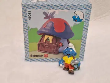 [ 미사용 새상품 ] Schleich 스머프 피규어 세트