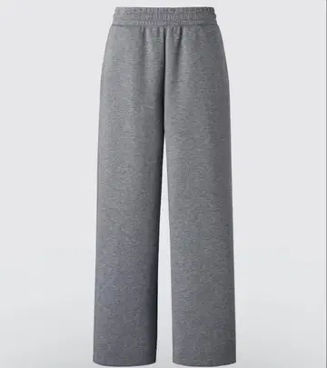 UNIQLO 맨투맨 와이드 팬츠 S 새상품