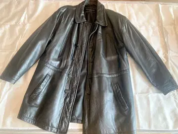 taka-Q 양가죽 자켓 세련된 성인 스타일 코트 블랙 남성용