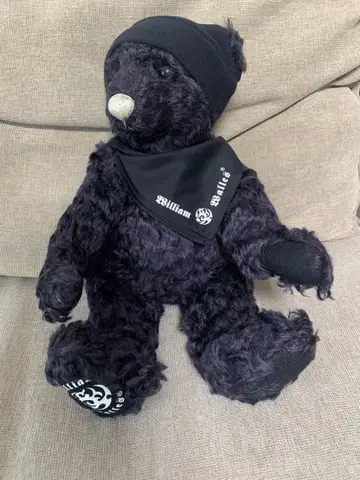 새상품급 William Wallace 블랙 테디베어 윌리엄 월레스