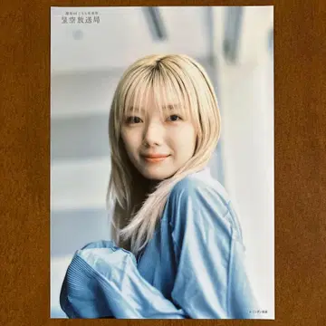 후지요시 카린 브로마이드 2L판