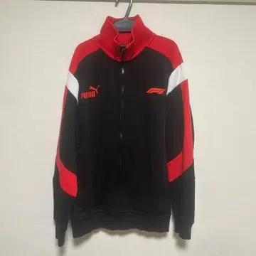 PUMA 저지 L 사이즈 블랙/레드