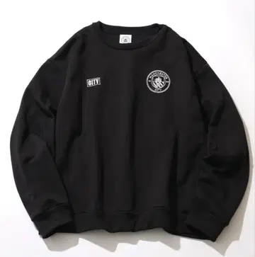 [택 포함 새상품] 맨체스터 시티 로고 트레이닝복 자수 블랙 XL