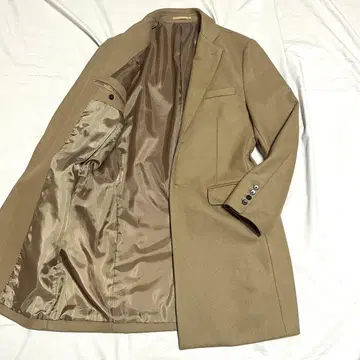 에디피스 체스터 코트 롱 코트 캐시미어 새상품급 베이지 계열 M