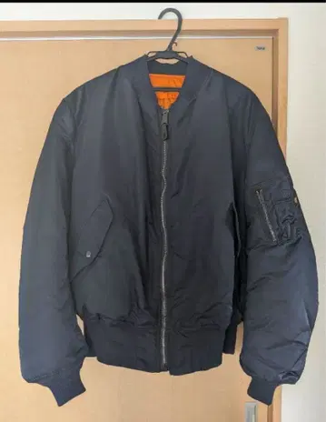 ALPHA INDUSTRIES MA-1 플라이트 자켓 네이비 XXL