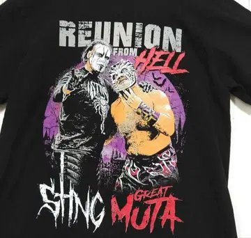 [새상품] 미사용 그레이트 무타 & 스팅거 T셔츠