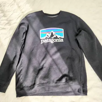 patagonia 맨투맨 트레이닝복 블랙 XL