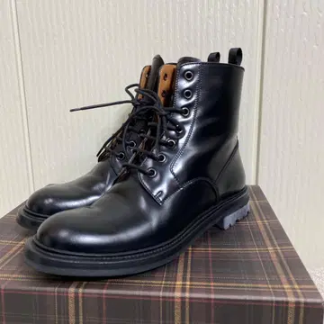 컨디션 최상 Church's  NANALAH 레이스업 부츠 블랙
