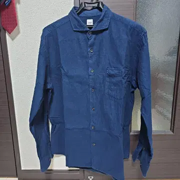 TAKEO KIKUCH 네이비 긴팔 셔츠