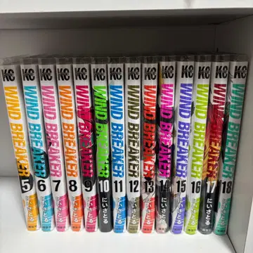 WIND BREAKER 코믹스 5권~18권 세트 엽서 포함