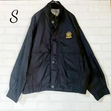 세인트 앤드류스 긴팔 블루종 자켓 블랙 S 남성용