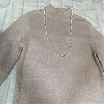 SHIPS 하이넥 니트 롱 원피스