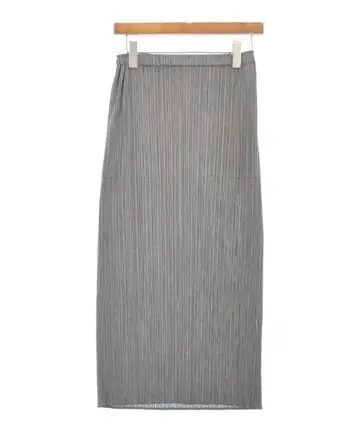 플리츠 플리즈 롱 맥시 길이 스커트 여성용