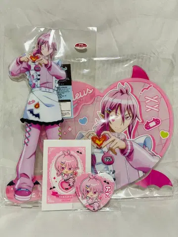 마계학원! 마지 이리마 군 카미애니 복권 아크릴 배지 아스모데우스 아리스