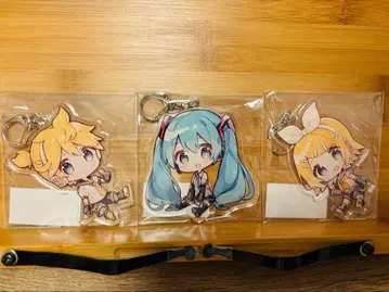 보컬로이드 뻬땅코 아크릴 키링 하츠네 미쿠 카가미네 린 카가미네 렌