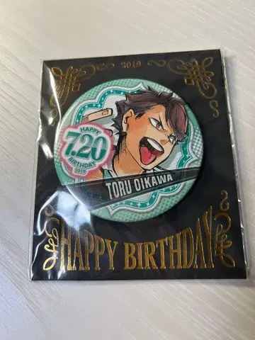 TORU OIKAWA 벌스데이 배지 2019