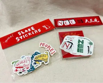 미개봉 새상품 PEOPLE1 NEE 스티커 세트