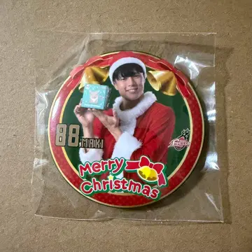 오사카 에베사 #88 마키 하야토 선수 크리스마스 캔뱃지 가챠가챠