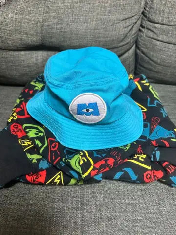 몬스터 주식회사 후드티 & 버킷햇 세트