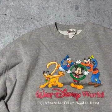 레어 2000년 기념 올드 디즈니 USA제 올드 미키 맨투맨