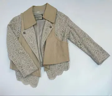 GRACE CONTINENTAL 2way 레이스 가죽 자켓