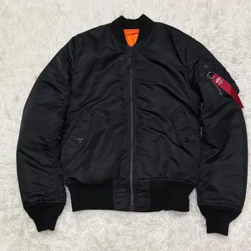 1772 알파인더스트리 MA-1 플라이트 자켓 M 블랙