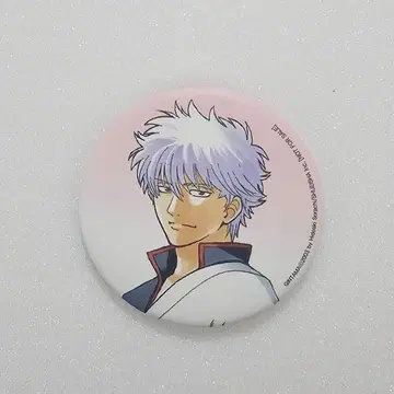 AGF 2025 한국 공식품 회장 한정판 은혼 원작 캔뱃지 사카타 긴토키