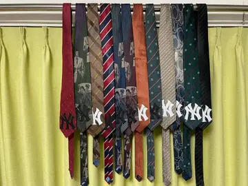 넥타이 NY 로고 Cityboy 짧은 기장 해외 양키스 얼룩 없음