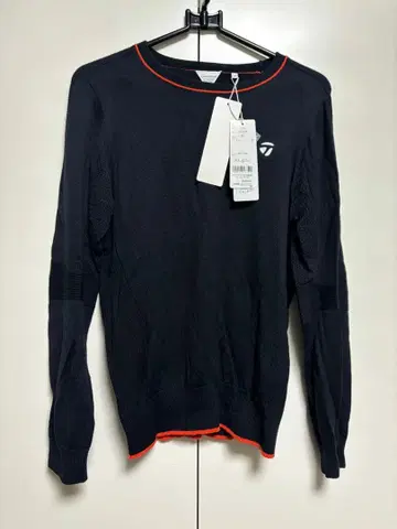 TaylorMade 여성용 스웨터 M 네이비 골프웨어