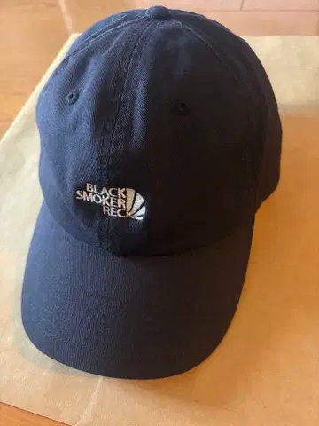 BlackFace / BENTBRIM COTTON CAP NAVY