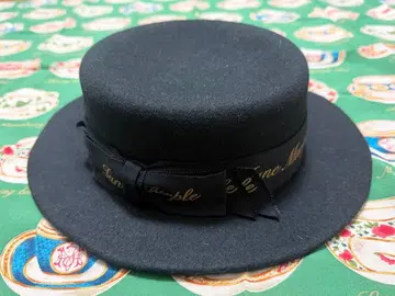 제인 마플 로고 리본 햇 모자